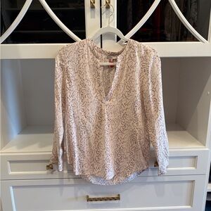 Silk V-Neck Blouse